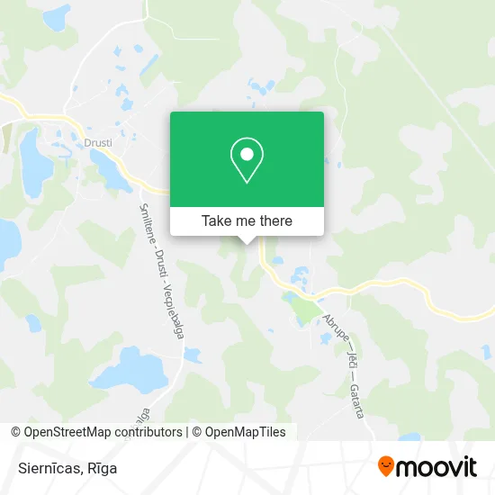 Siernīcas map