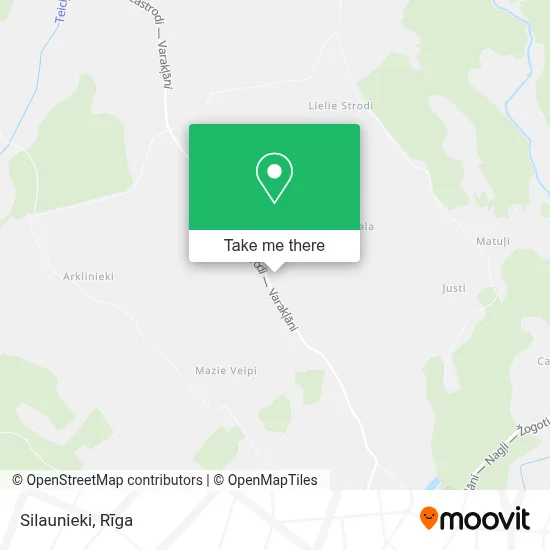 Silaunieki map