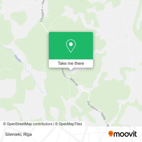 Silenieki map