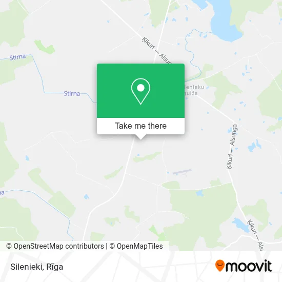 Silenieki map