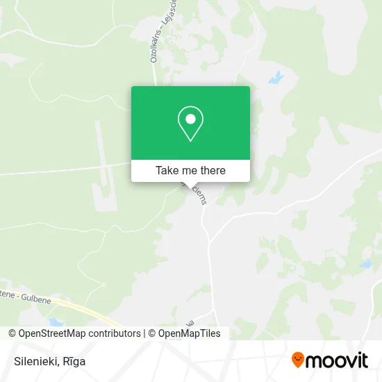 Silenieki map