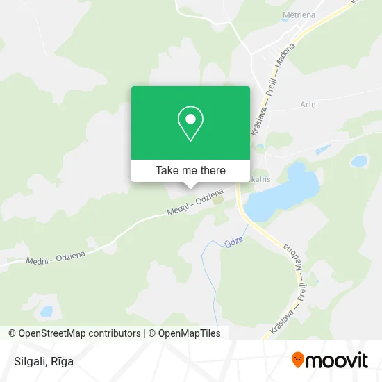 Silgali map