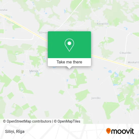 Siliņi map