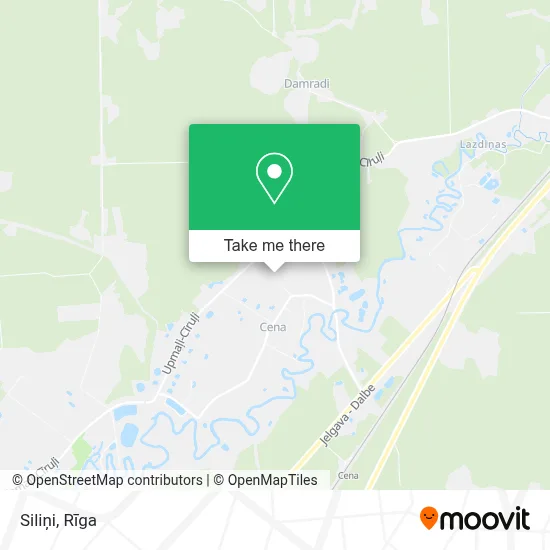 Siliņi map