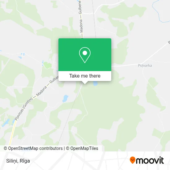 Siliņi map