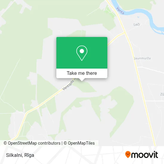Silkalni map