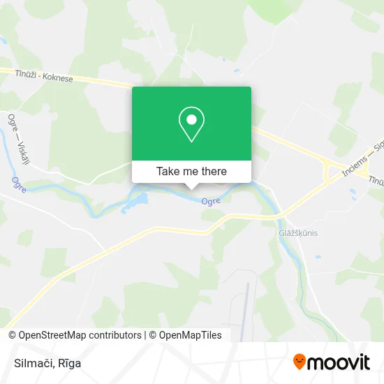Silmači map