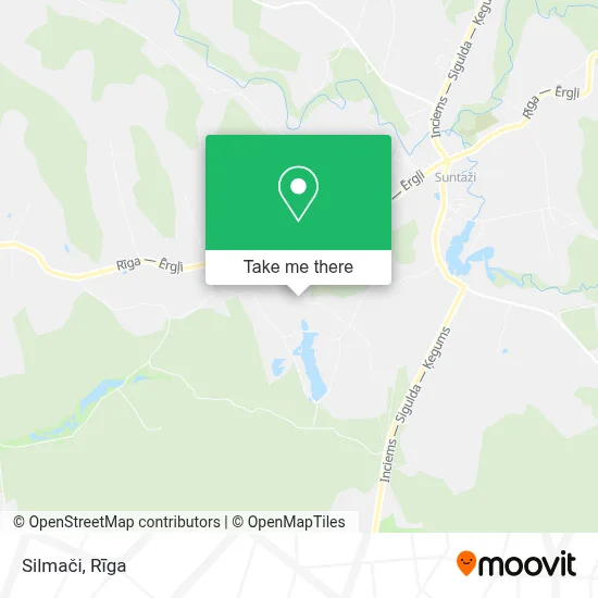 Silmači map