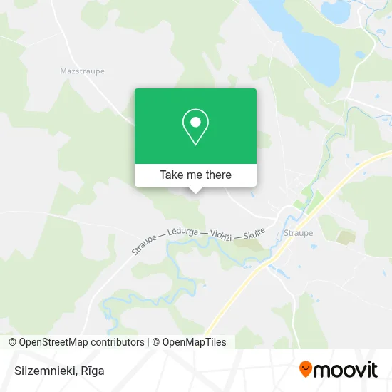 Silzemnieki map