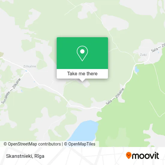 Skanstnieki map