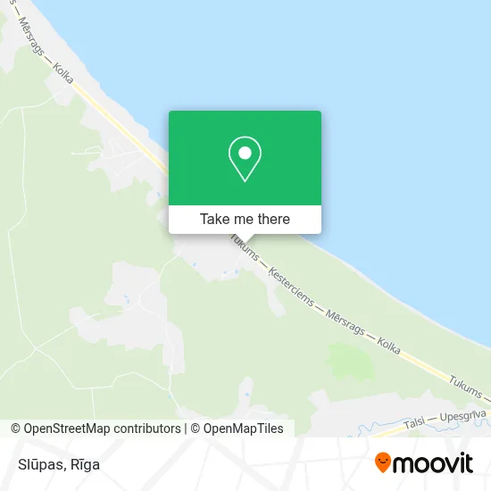 Slūpas map