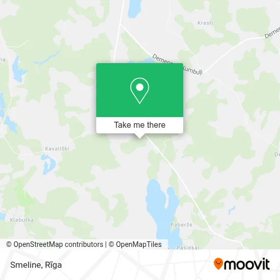 Smeline map