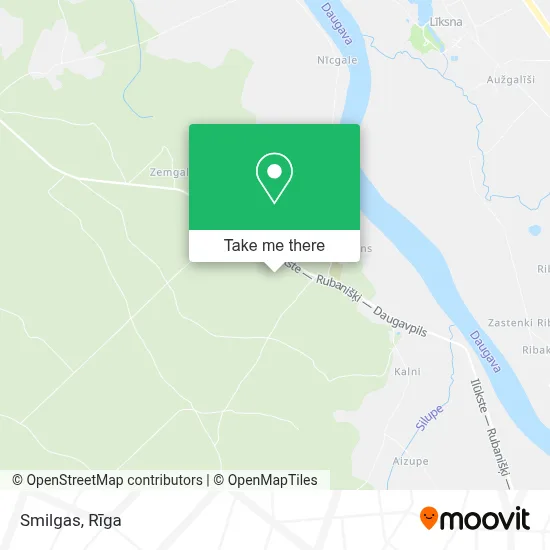 Smilgas map