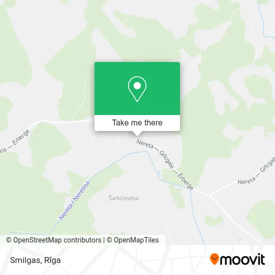 Smilgas map