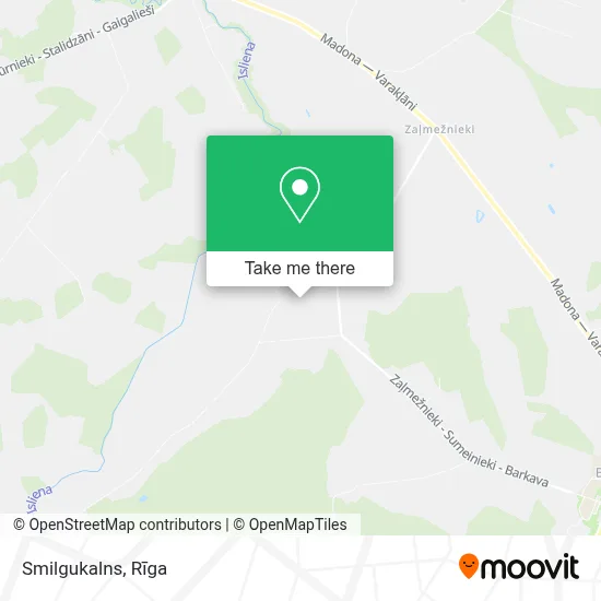 Smilgukalns map