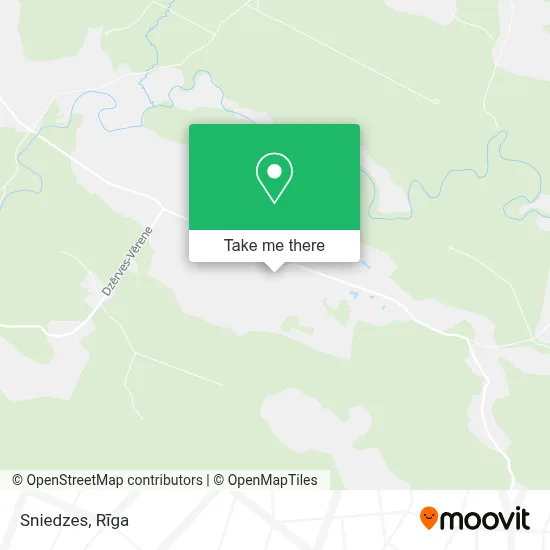 Sniedzes map
