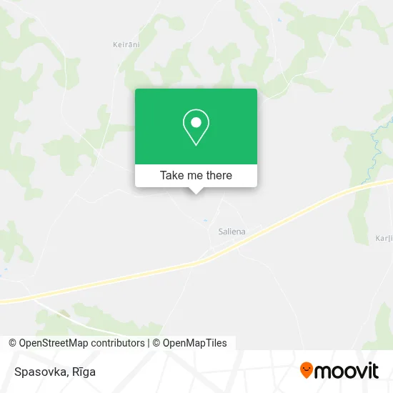 Spasovka map