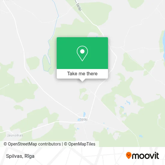 Spilvas map