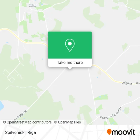 Spilvenieki map