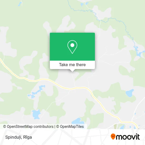 Spinduļi map