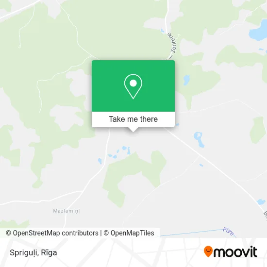 Spriguļi map