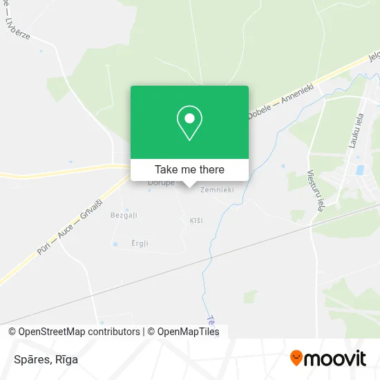 Spāres map