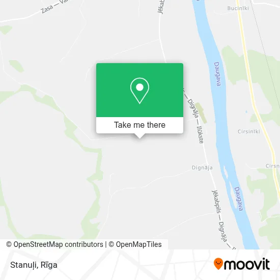 Stanuļi map
