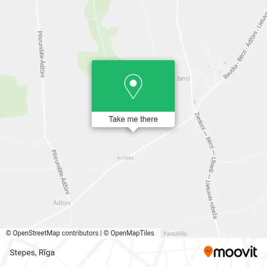 Stepes map