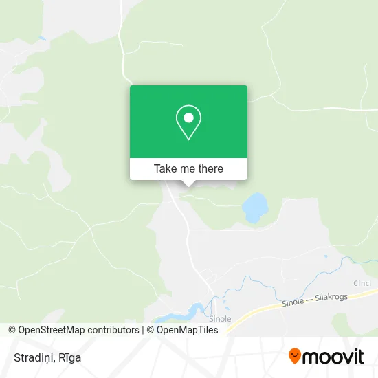 Stradiņi map