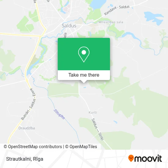 Strautkalni map