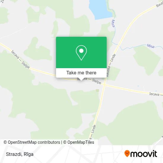 Strazdi map