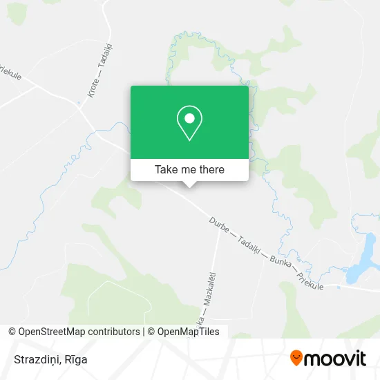 Strazdiņi map