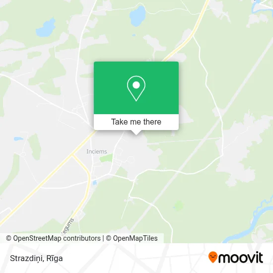 Strazdiņi map