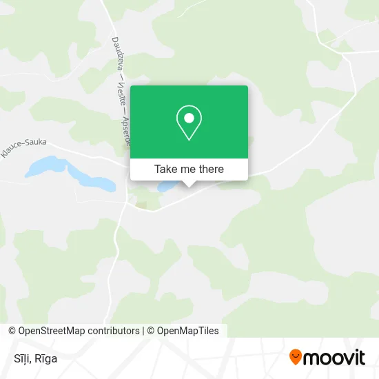 Sīļi map
