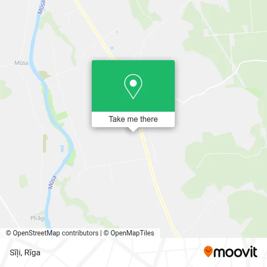 Sīļi map