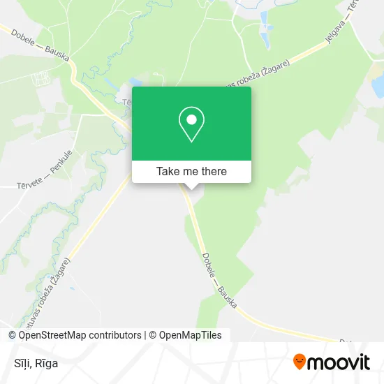Sīļi map