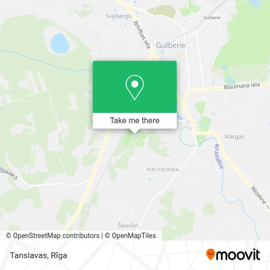 Tanslavas map