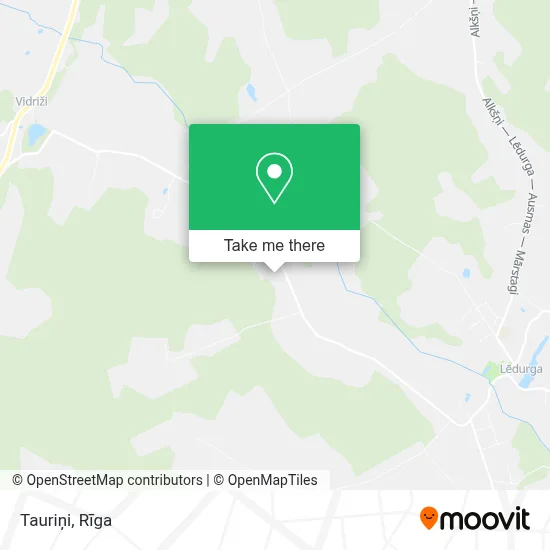 Tauriņi map