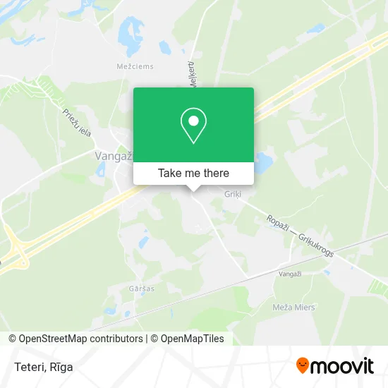 Teteri map