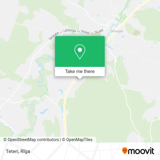 Teteri map