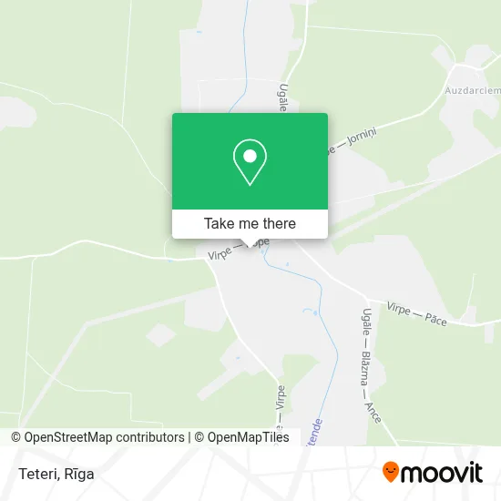 Teteri map