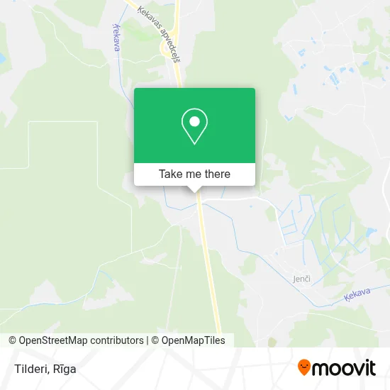 Tilderi map