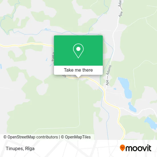 Tinupes map