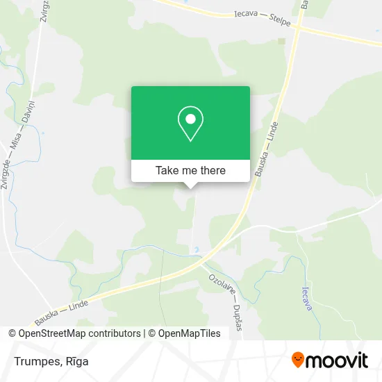 Trumpes map