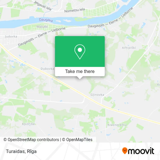 Turaidas map