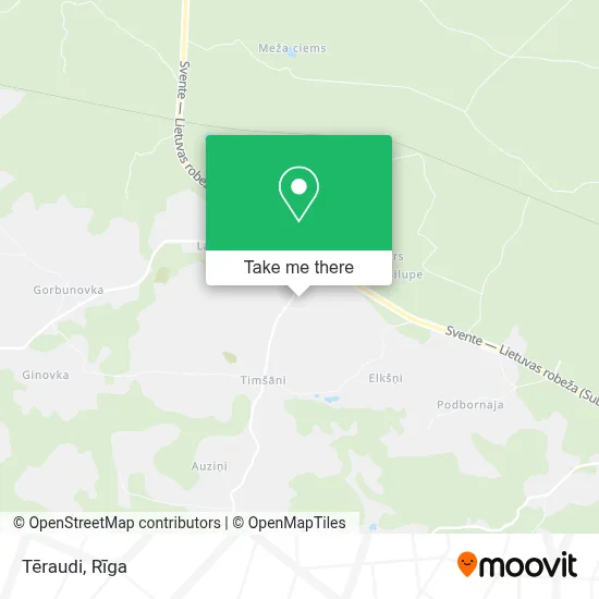 Tēraudi map