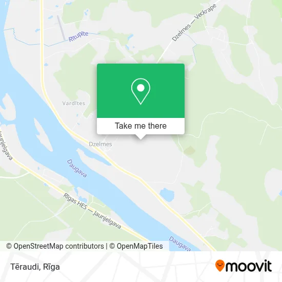 Tēraudi map