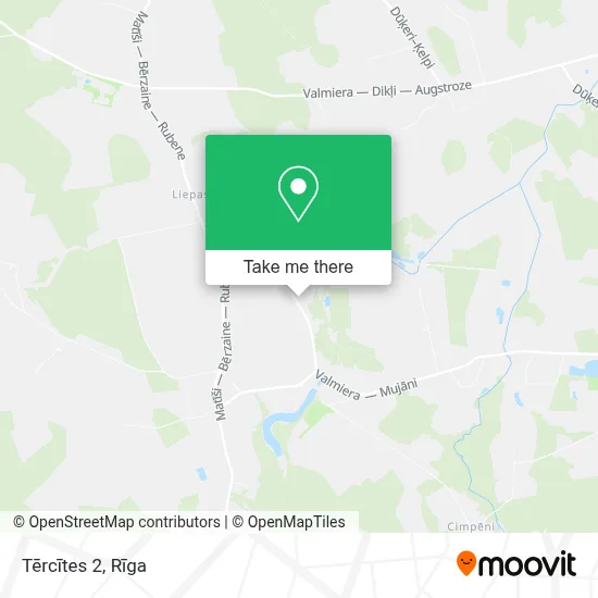 Tērcītes 2 map