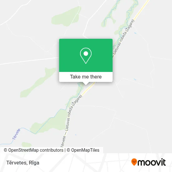 Tērvetes map