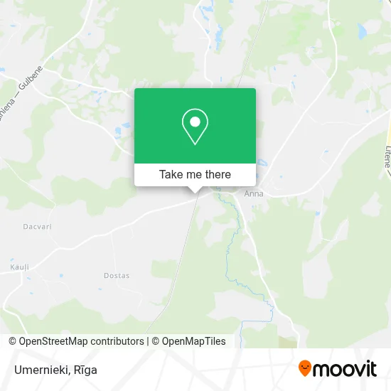 Umernieki map